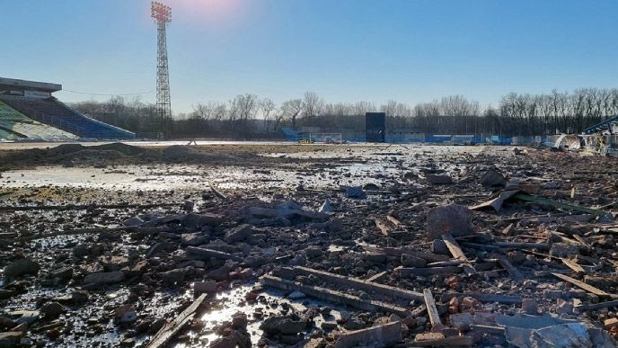 Російські загарбники зруйнували та пошкодили 100 спортивних об’єктів