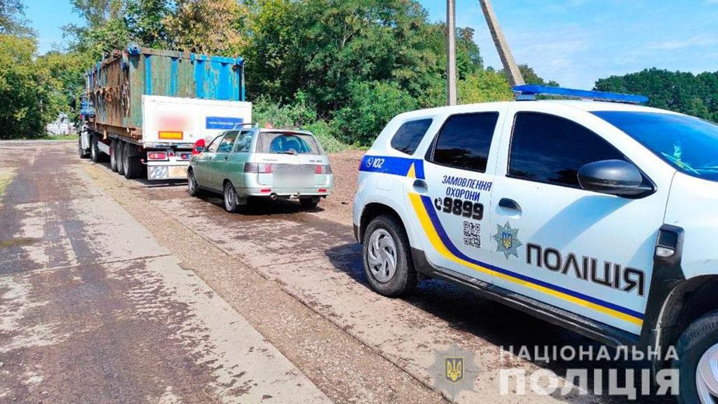 На Миргородщині поліцейські затримали чоловіка, який викрав у підприємства 160 літрів дизелю