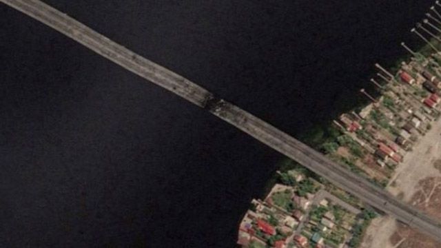 Українські воїни знову завдали ударів по Антонівському мосту