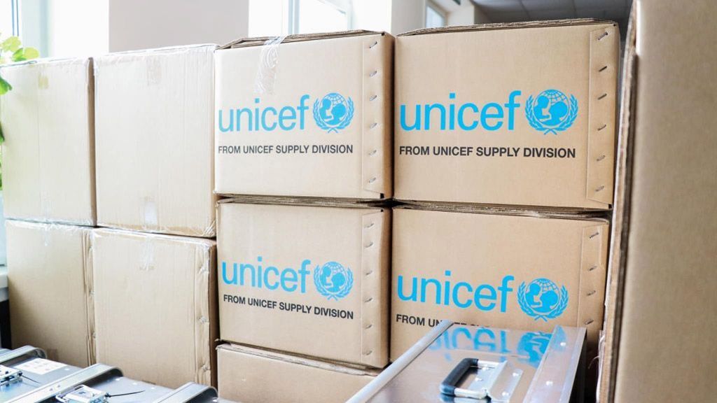 Область отримала гуманітарку від UNICEF