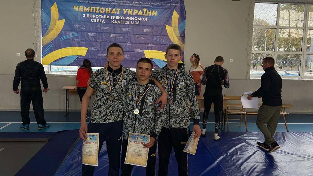 Збірна команда Полтавщини зайняла 5 місце на чемпіонаті України з греко-римської боротьби серед кадетів