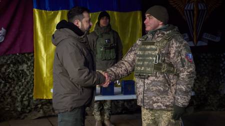 У День ЗСУ Президент України побував на Донбасі