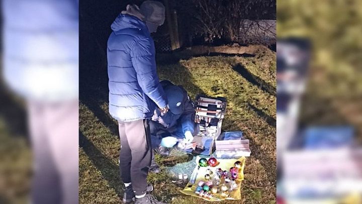 Поліція Полтавщини розшукала злодюжок, які покрали новорічні прикраси із сільської новорічної ялинки