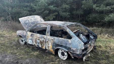 На Миргородщині згорів автомобіль
