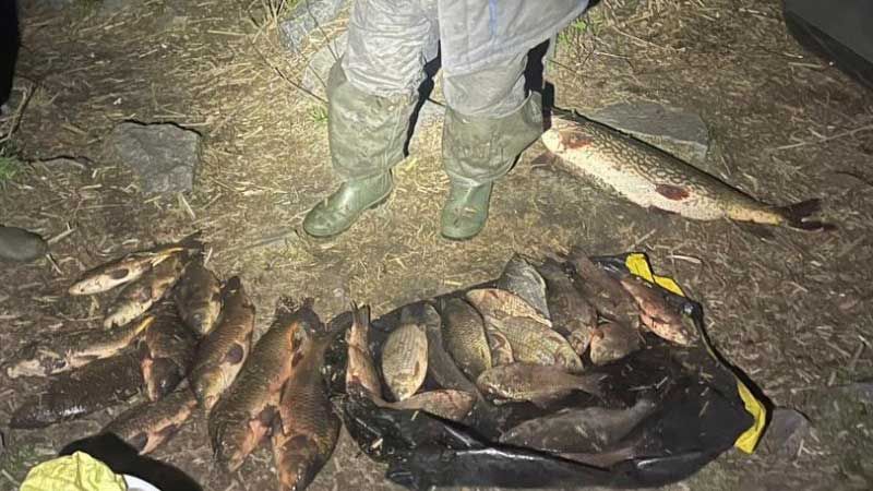 Поліція Полтавщини виявила двох браконьєрів на Кам’янському водосховищі