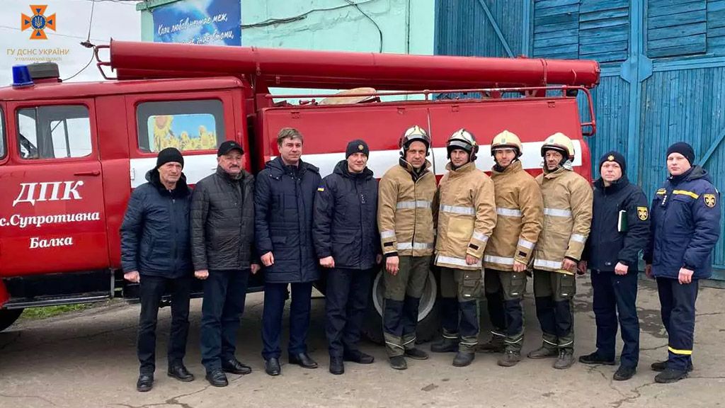 У Новосанжарській громаді розпочав роботу підрозділ добровільної пожежної охорони
