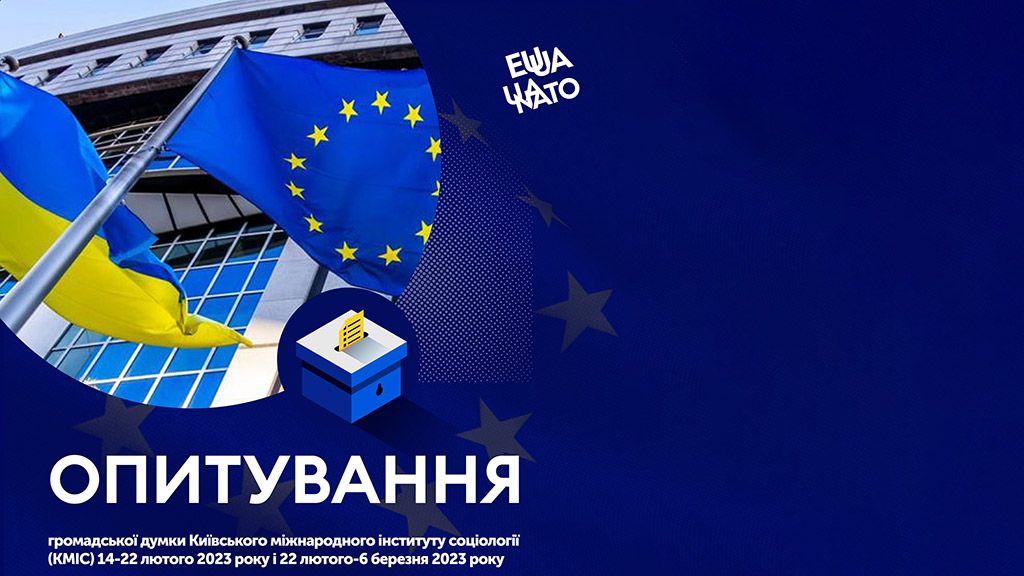 89% українців позитивно ставляться до ЄС, 79% підтримують вступ до Євросоюзу