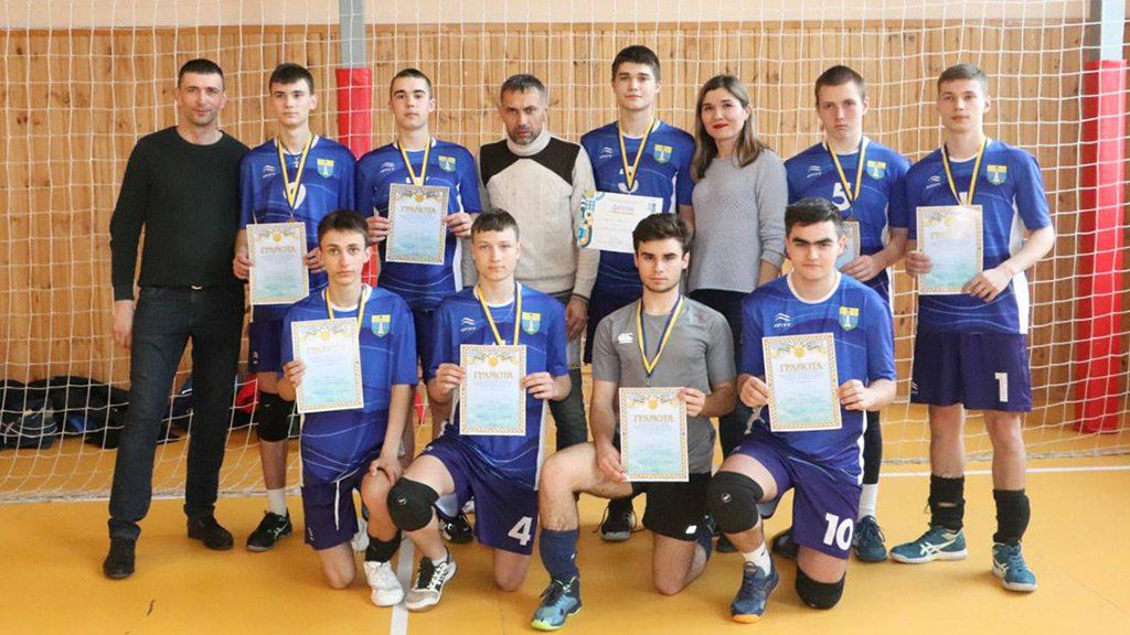 Новосанжарські волейболісти — треті в області