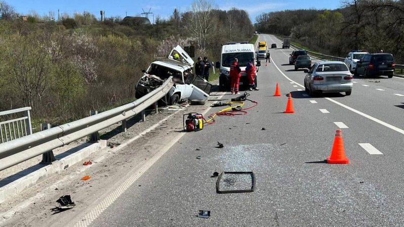 У Полтавському районі в страшній ДТП загинув чоловік