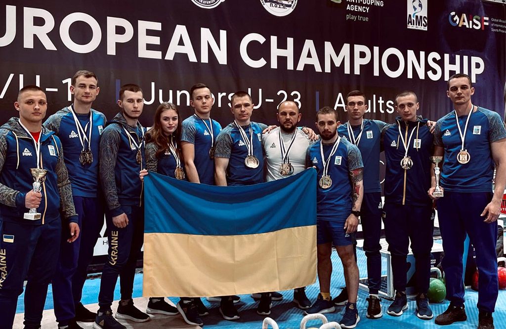 Гирьовики з Полтавщини завоювали 33 нагороди  на чемпіонаті Європи