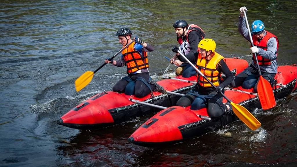 На Полтавщині відбувся чемпіонат області зі спортивного водного туризму