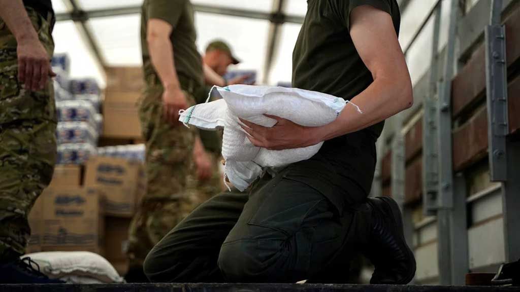 Полтавщина передала військовим 6.5 тонн продуктів