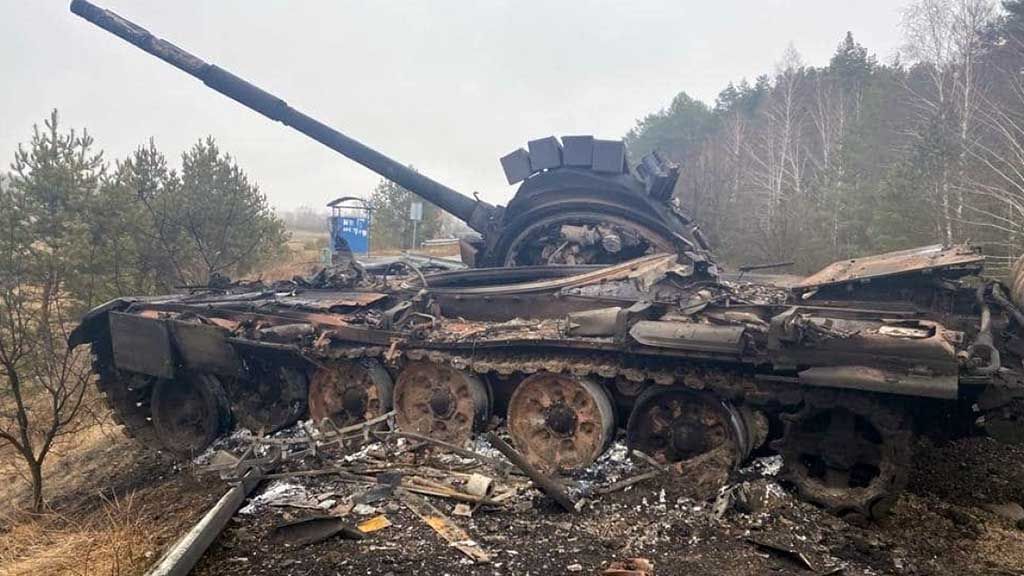 російські війська за добу втратили 410 окупантів, 11 танків та 11 ББМ