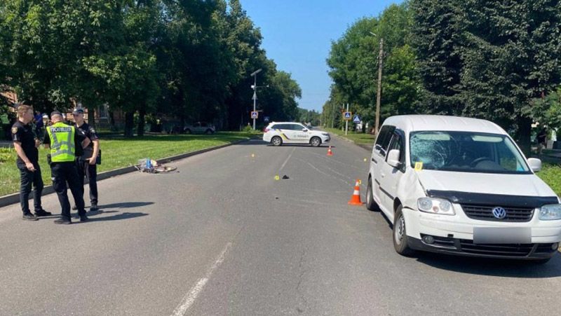 У Лохвиці в ДТП загинув велосипедист
