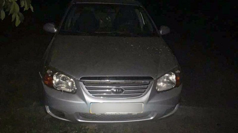 У Кременчуцькому районі поліція оперативно знашла викрадача автомобіля