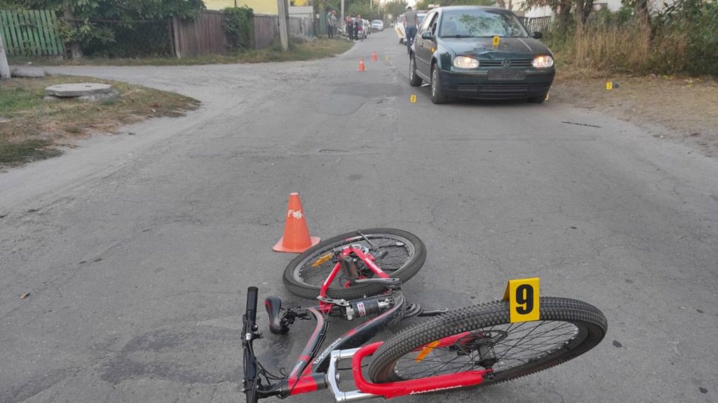 У Миргороді в ДТП постраждав малолітній велосипедист