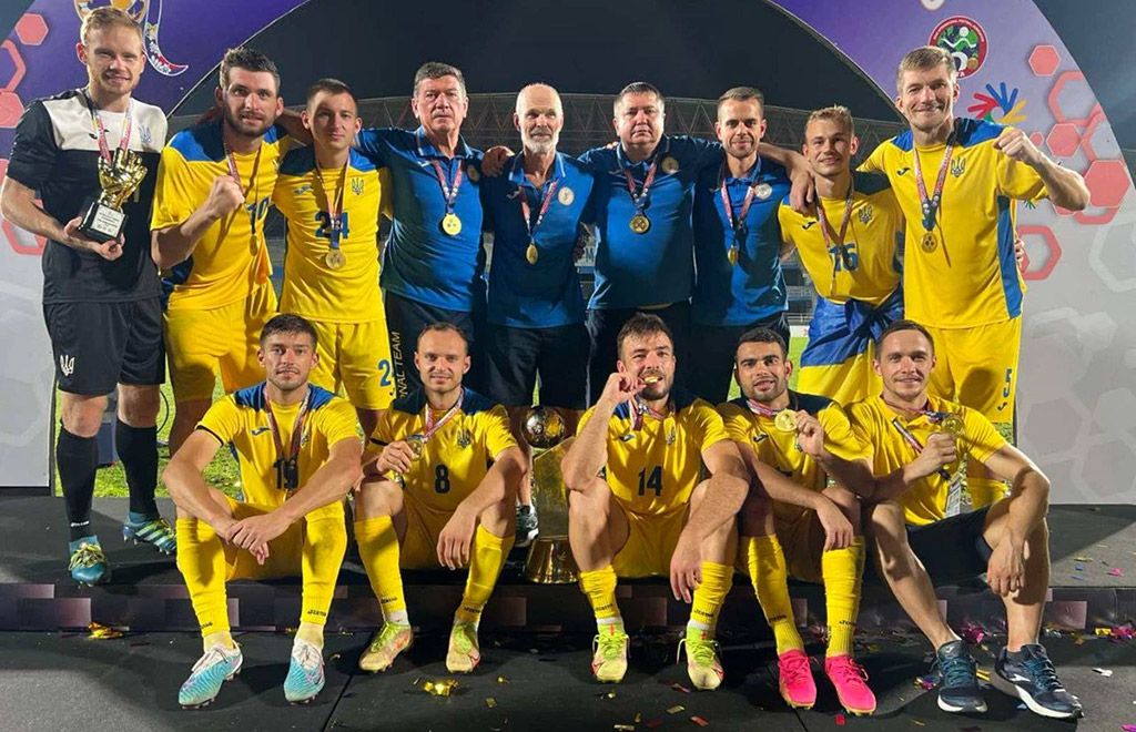 Футболісти з Полтавщини з вадами слуху стали переможцями на чемпіонаті світу
