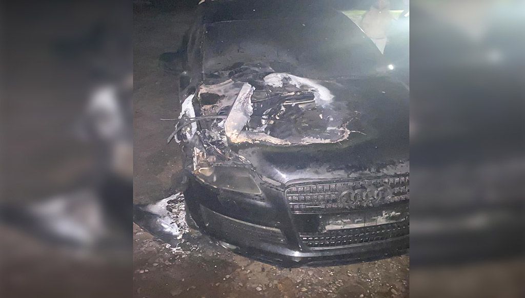 У Кременчуці згорів автомобіль – поліція шукає свідків