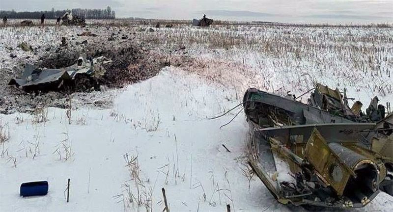 На Росії розбився військовий транспортний літак Іл-76