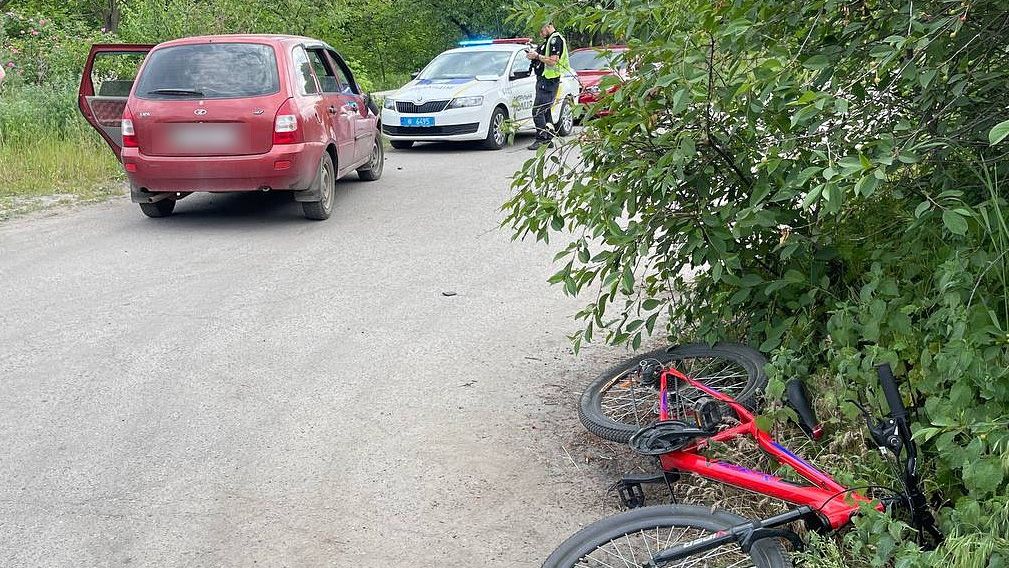 У Кременчуці в ДТП постраждав неповнолітній велосипедист