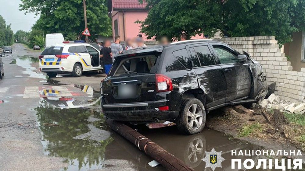 На Полтавщині зіткнулися 2 автомобілі – без постраждалих