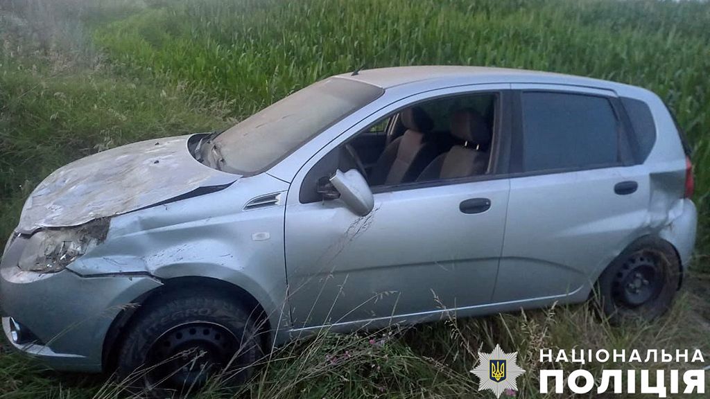 У Миргородському районі перекинувся автомобіль – постраждали водійка та двоє дітей