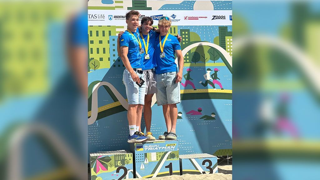 Полтавські триатлоністи здобули нагороди на чемпіонаті України