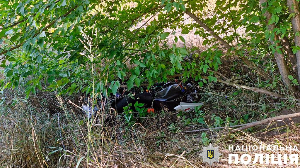 У Решетилівській громаді двоє неповнолітніх дітей на мотоциклі врізалися у дерево