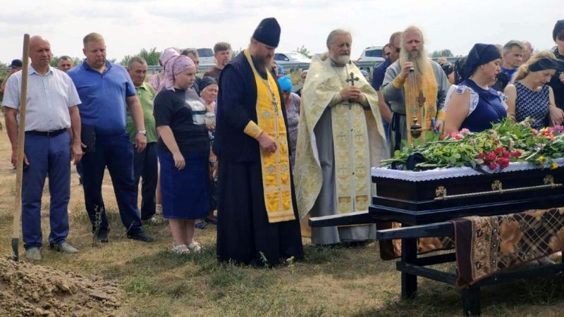 Білицька громада провела у останню путь свого захисника Жорняка Валерія