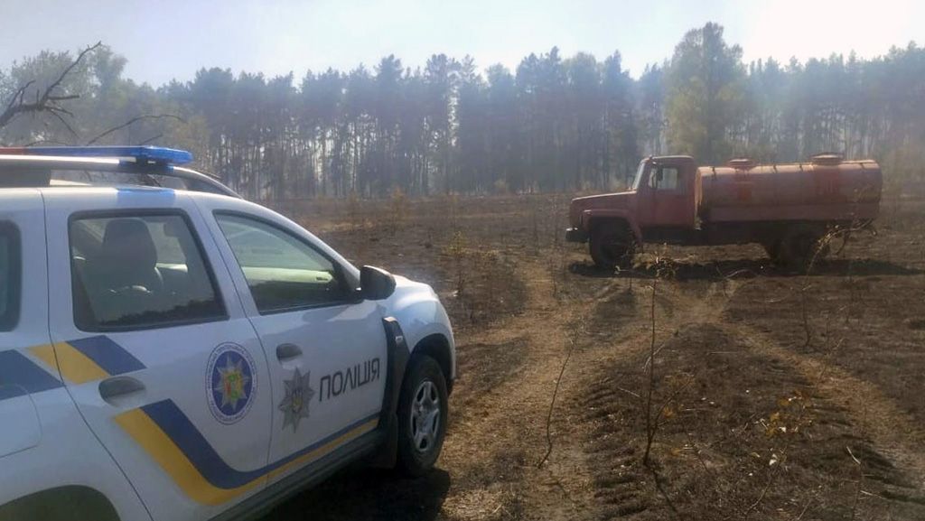 На Полтавщині цьогоріч поліцейські склали 132 адміністративні протоколи за самовільне випалювання рослинності та сміття