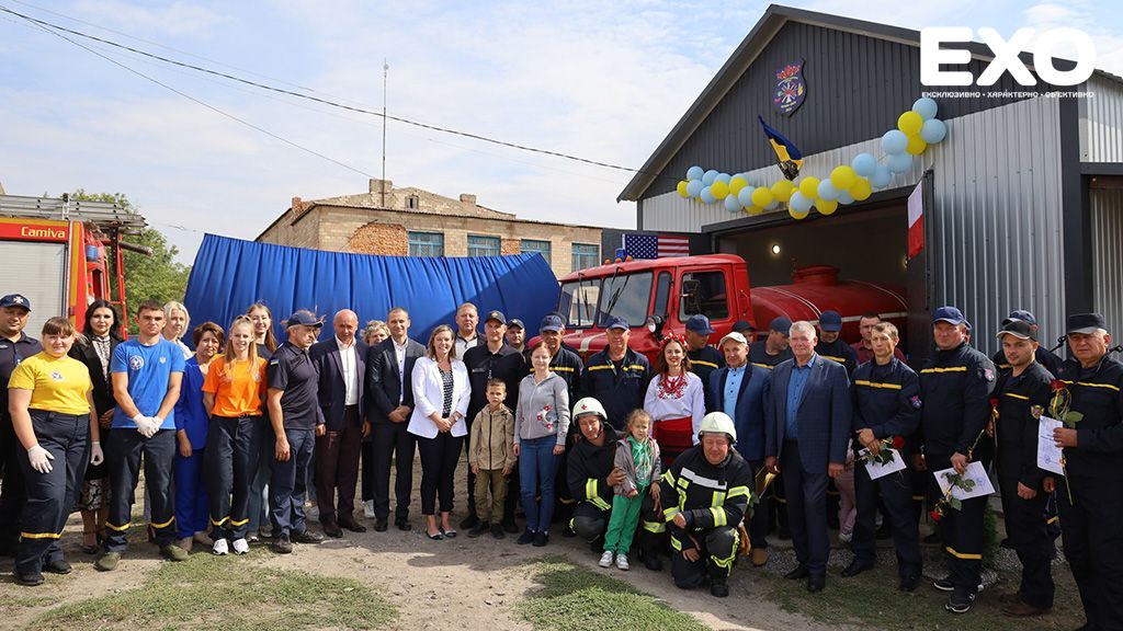 У Червоних Квітах запрацювала пожежна команда