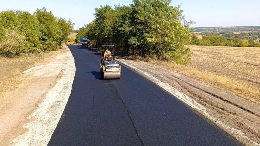 Минулого тижня на Полтавщині ремонтували дороги у 9 громадах