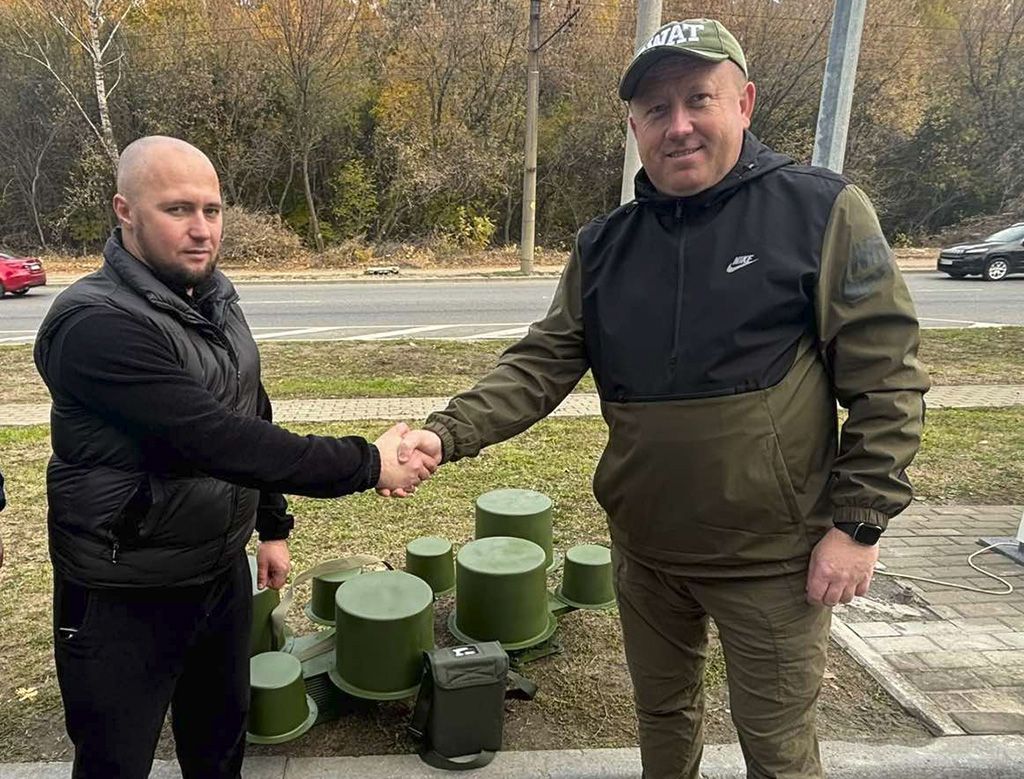 Машівка передала військовим засоби електромагнітних перешкод