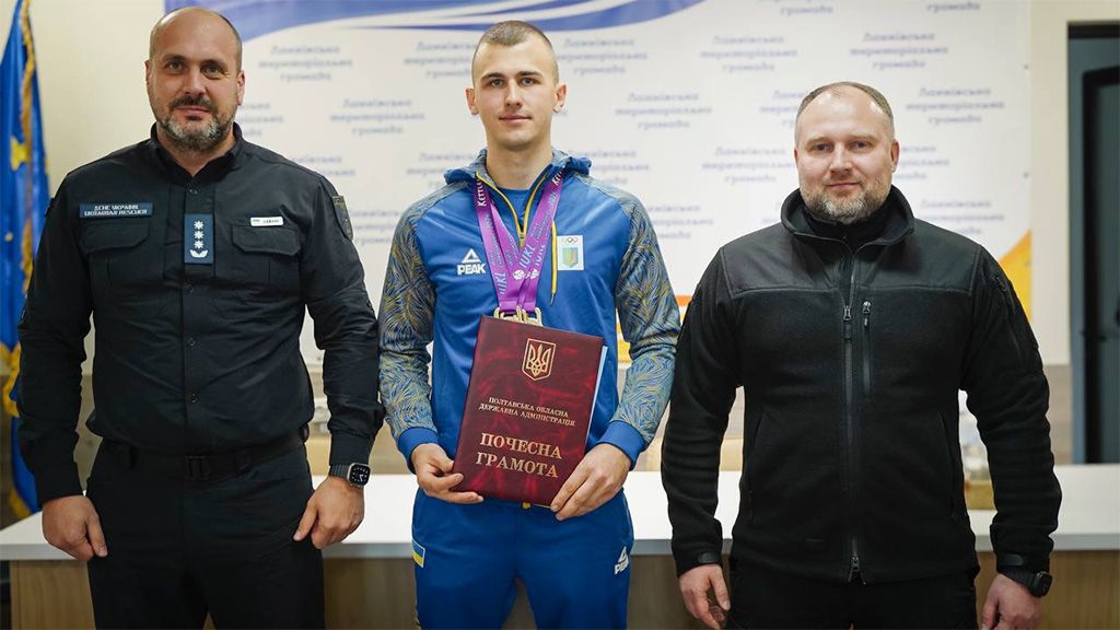 Рятувальник із Полтавщини виборов три «золота» на чемпіонаті світу з гирьового спорту