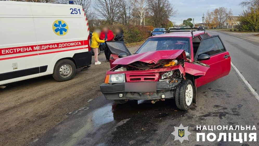 У Кременчуцькому районі внаслідок ДТП постраждав чоловік