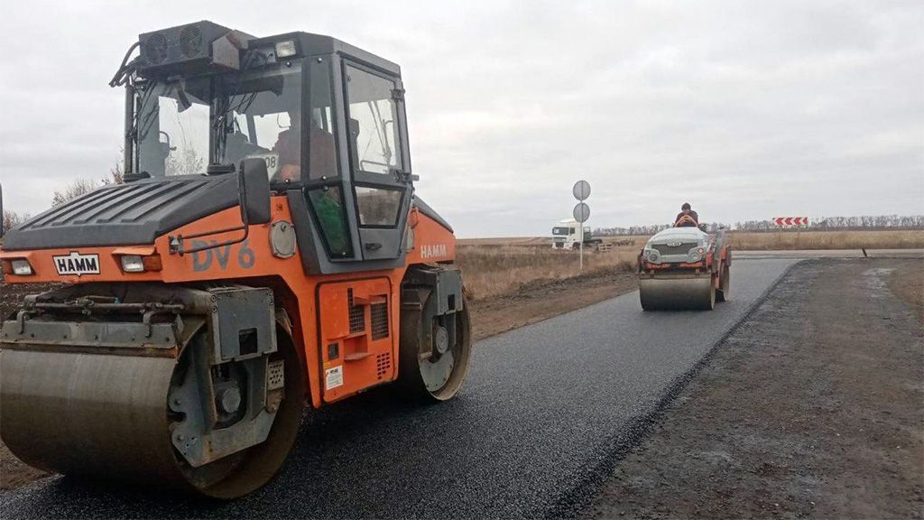 Минулого тижня на Полтавщині відремонтували близько 11.000 кв. м. доріг