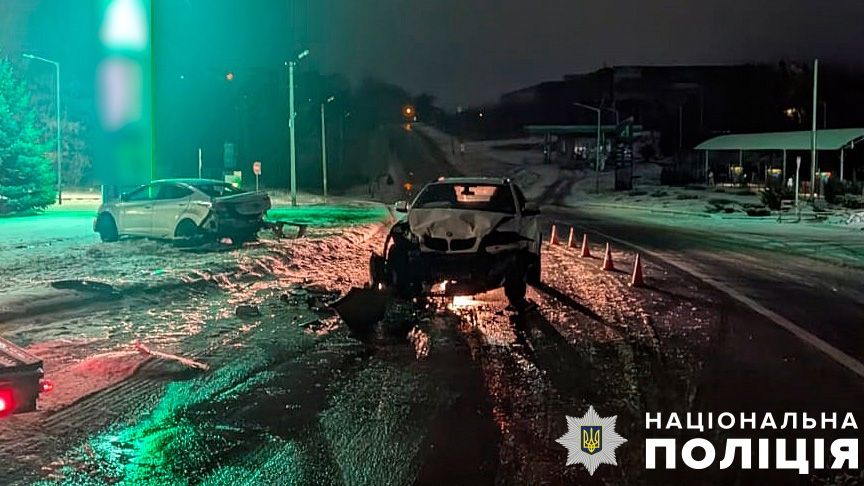 У Полтаві зіткнулися два автомобілі: постраждала жінка