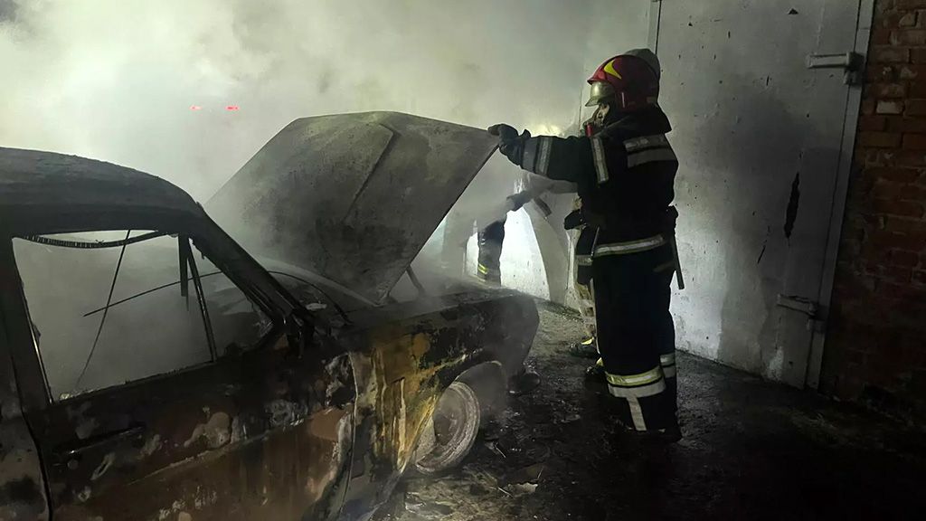 У Полтавському районі згорів автомобіль