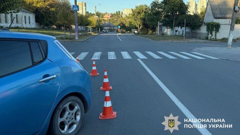 Поліція з’ясовує обставини ДТП у Кременчуці у якій постраждав пішохід