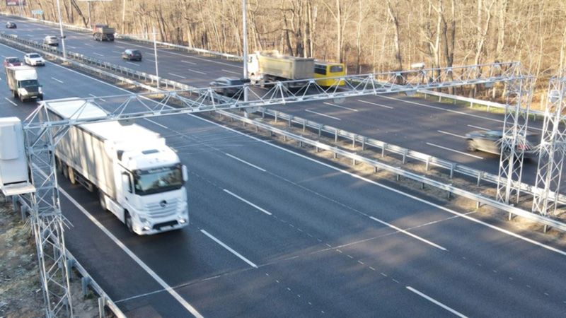 На трасі М-22 оновлять систему зважування вантажівок