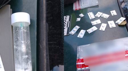 У Полтаві патрульні зупинили водія, який катався, ймовірно, під дією наркотиків