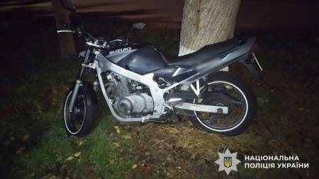 На Лубенщині поліція викрила чоловіка, який незаконно заволодів мотоциклом 17-річного хлопця