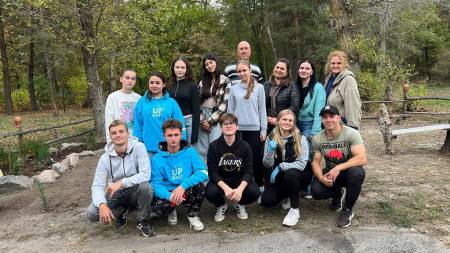 «Екомолодь» потрудилася в «Екопарку»