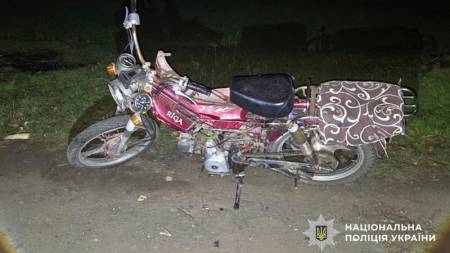 У Кременчуцькому районі травмувався малолітній водій мотоцикла: поліція розпочала розслідування