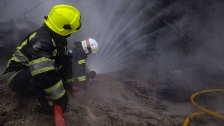 ДСНС: на Полтавщині ліквідовано всі пожежі, що виникли внаслідок нічної атаки рф