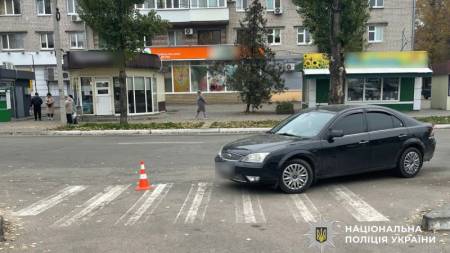 У Кременчуці водій Ford збив жінку на пішохідному переході: поліція розслідує обставини