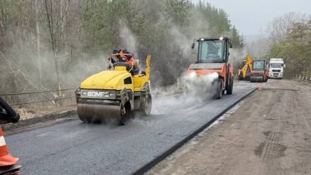 На Полтавщині оновили ще понад 34 тисячі м² місцевих доріг — роботи тривають у громадах області