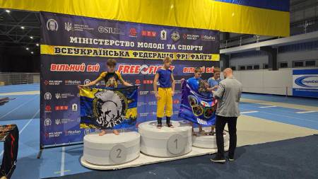 Збірна Полтавщини — бронзовий призер чемпіонату України з фрі-файту серед юнаків