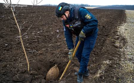 На Полтавщині сапери знищили застарілий боєприпас, знайдений поблизу Шилівки