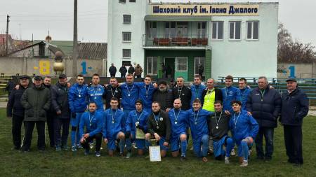 Кобеляцька громада вперше виборола Кубок першості громад Полтавського району з футболу